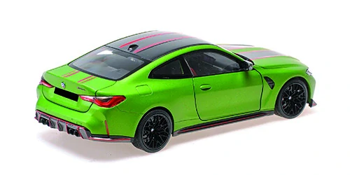 BMW M4 CSL 2022 matt green 1:18 Minichamps