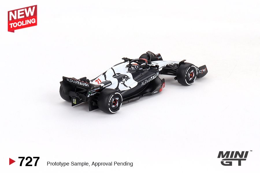 AlphaTauri AT04 #21 Nyck de Vries Australian GP 2023 1:64 Mini GT
