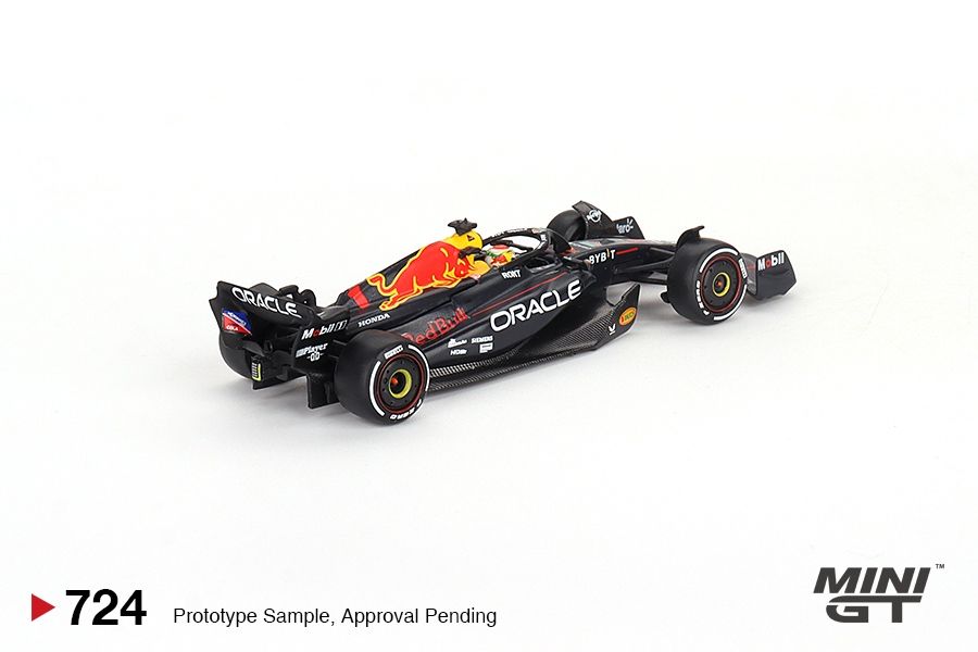 Oracle Red Bull Racing RB19 #1 Max Verstappen Winner Bahrain GP 2023 1:64 Mini GT