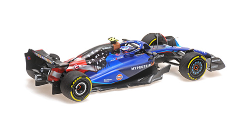 Williams Racing FW45 #2 L.Sargeant Austin GP 2023 1:43 Minichamps