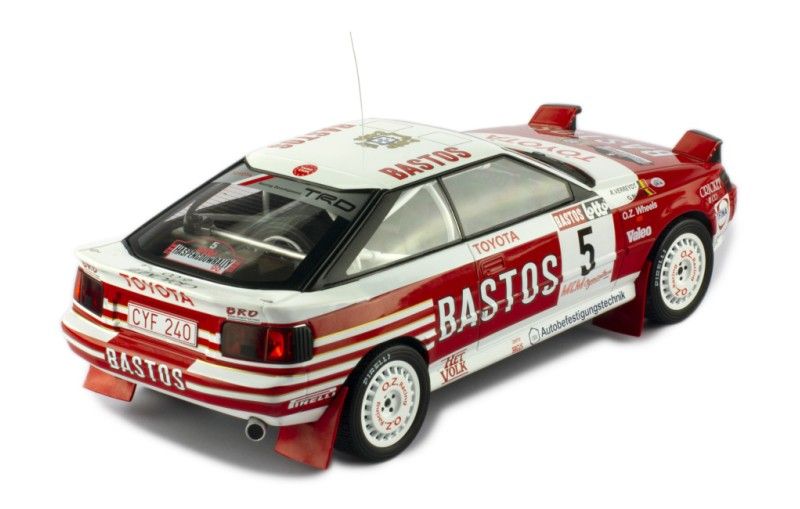 Toyota Celica GT-Four ST165 #5 Verreydt/Biar Rally WM Haspengauw Rally 1990 1:18 Ixo Models