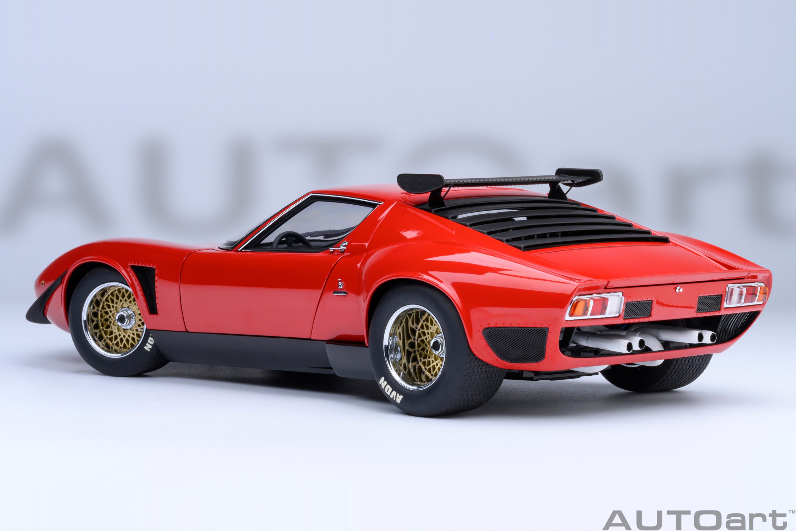AUTOart 1:18 Lamborghini Miura Jota SVR année de construction 1968 rouge 79171 modèle voiture