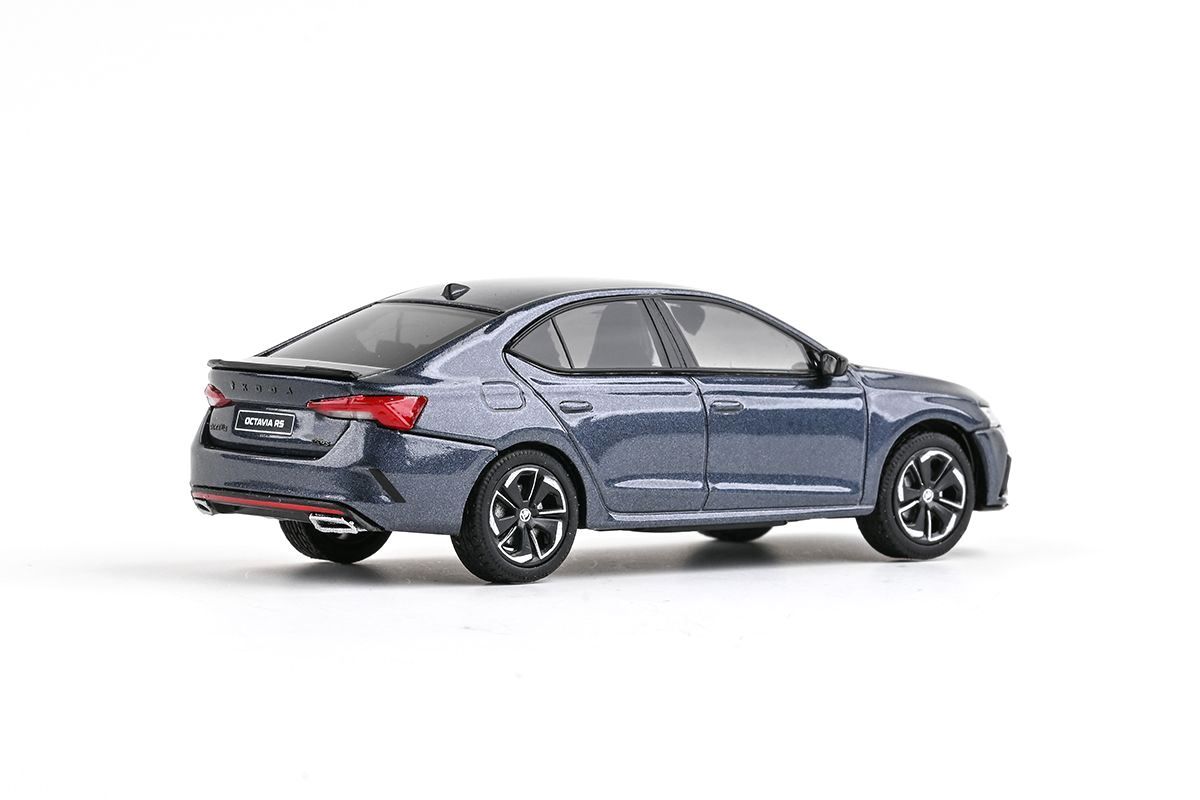 Škoda Octavia IV RS 2020 šedá anthracite metalíza 1:43 Abrex