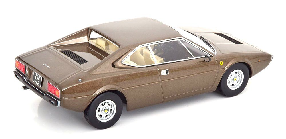 Ferrari 208 GT4 1975 brown metallic 1:18 KK Scale