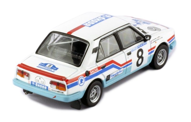 Škoda 130 L #8 L.Křeček/B.Motl Rallye Bohemia 1988 1:43 Ixo Models
