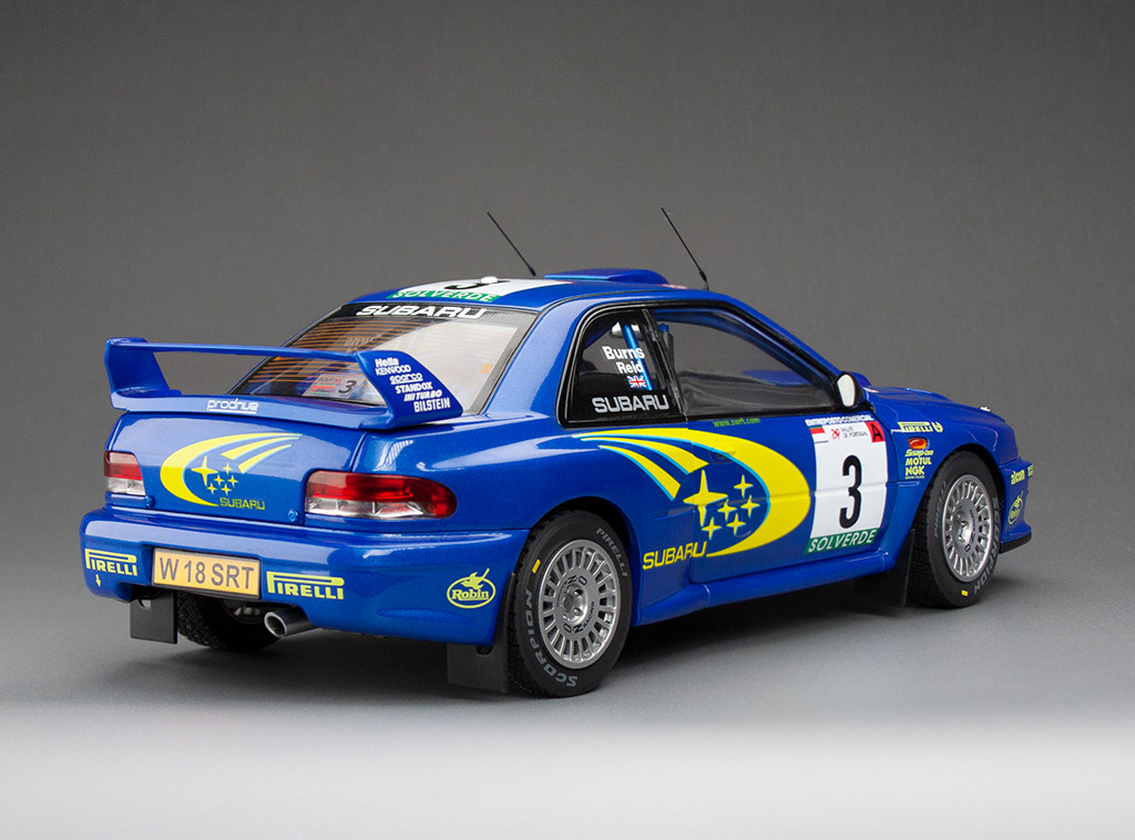 Subaru Impreza WRC S6 #3 Burns/Reid Winner Rally Portugal 2000 1:18 Sun Star
