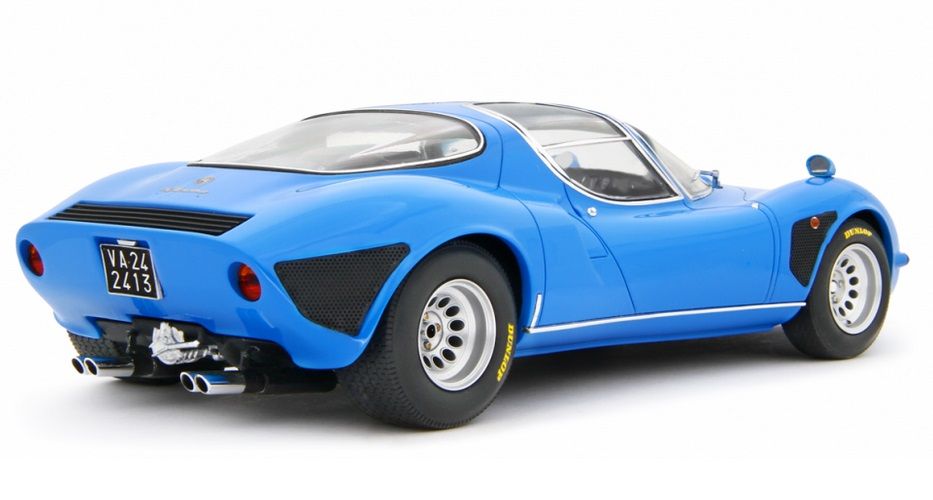 Alfa Romeo 33 Coupe Stradale 1967 blue 1:18 Laudoracing Model 