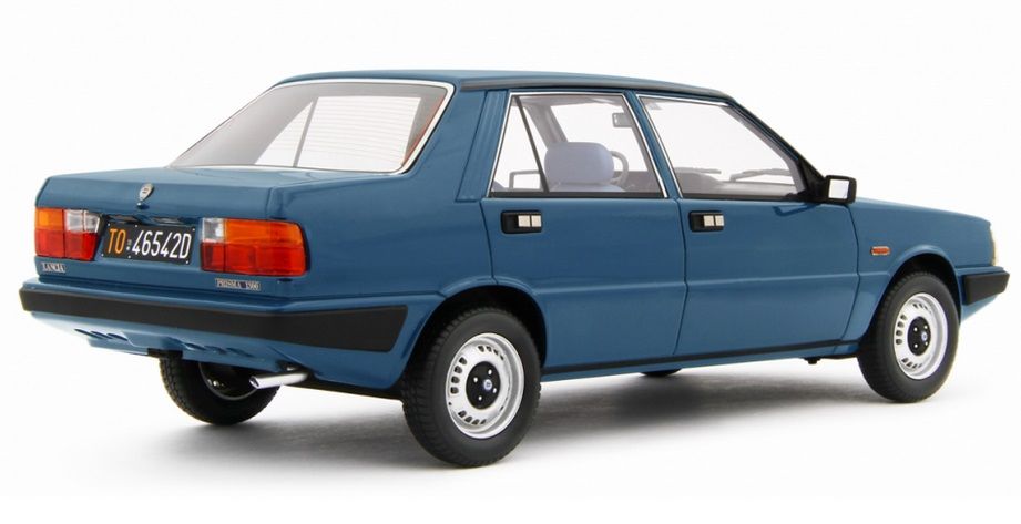 Lancia Prisma 1300 1985 Optional Decals blue 1:18 Laudoracing Model