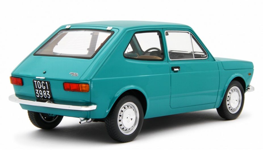 Fiat 127 3P 1972 blue 1:18 Laudoracing Model