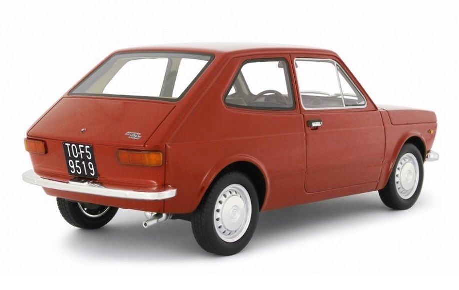 Fiat 127 1° Serie 1971 red 1:18 Laudoracing Model
