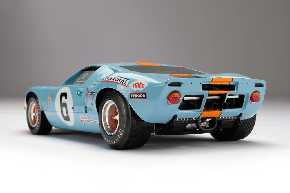 Ford GT40 #9 Jacky Ickx/Jackie Oliver Winner 24h Le Mans 1969 1:18 Amalgam