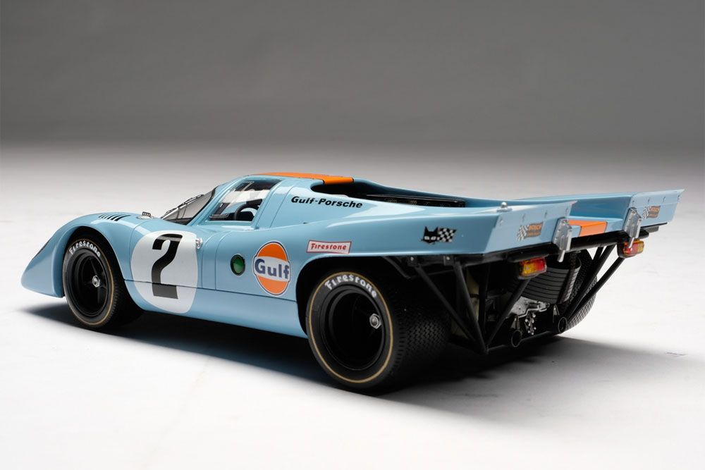 Porsche 917K #2 P.Rodríguez/ L.Kinnunen/ B.Redman Winner Daytona 1970 1:18 Amalgam