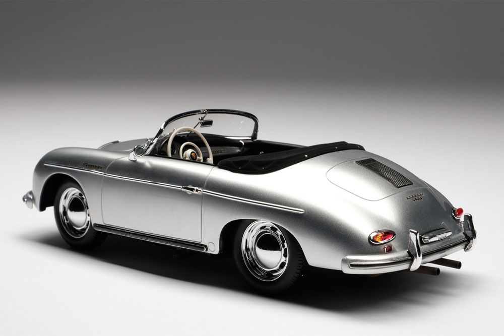 Porsche 356A Speedster 1948 silver 1:18 Amalgam