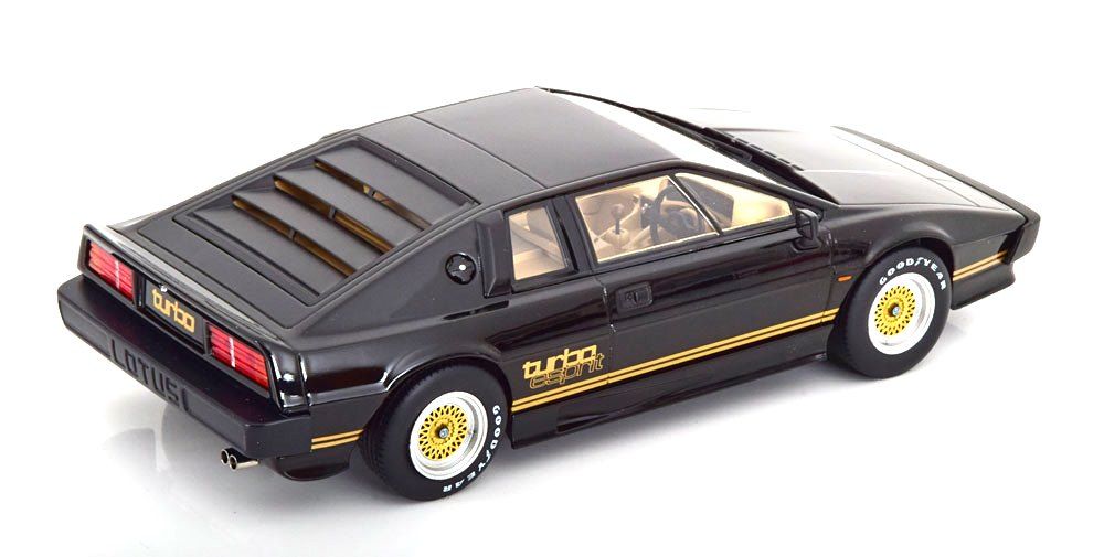 Lotus Esprit Turbo 1981 black/gold 1:18 KK Scale