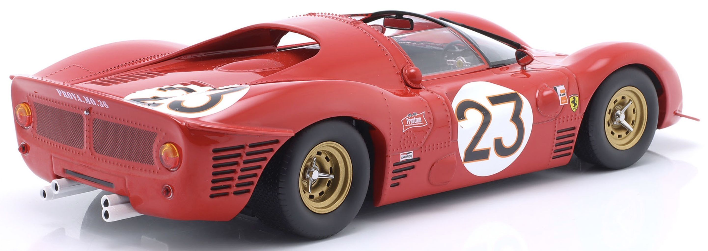 Ferrari 330 P3 4.0L V12 Spider Team Ferrari Spa SEFAC #23 Bandini/Amon Winner 24H Daytona 1967 1:18 Werk83
