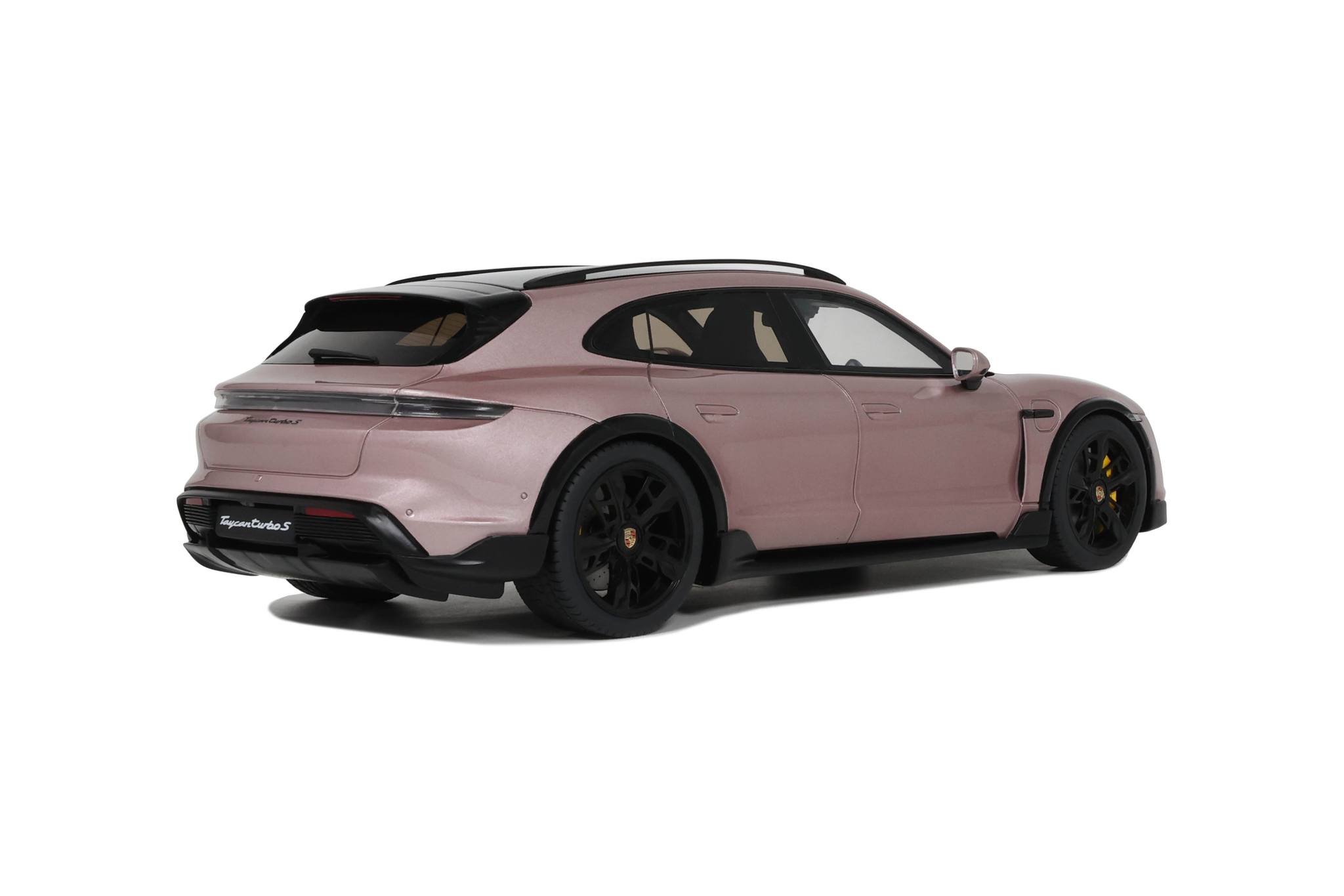 Porsche Taycan Turbo S Cross Turismo 2022 pink 1:18 GT Spirit