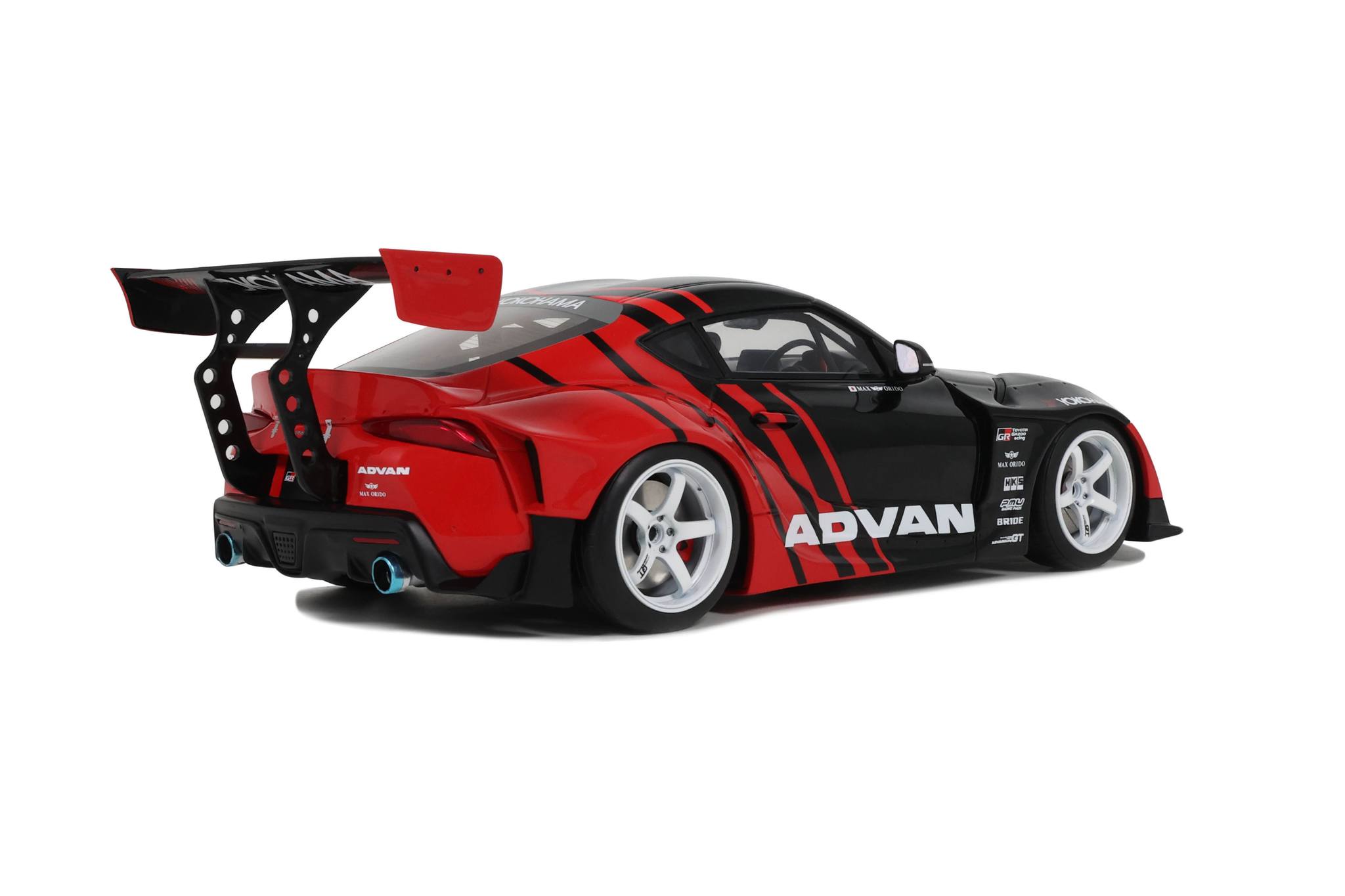 Toyota Supra GT by Advan 2020 black 1:18 GT Spirit
