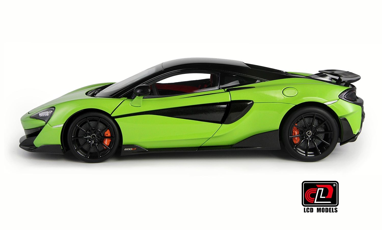 McLaren 600LT 2018 green 1:18 LCD Model