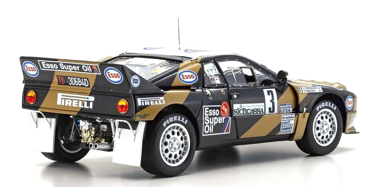 Lancia 037 Grifone ESSO #3 Tabaton/Tedeschini Targa Florio 1985 1:18 Kyosho