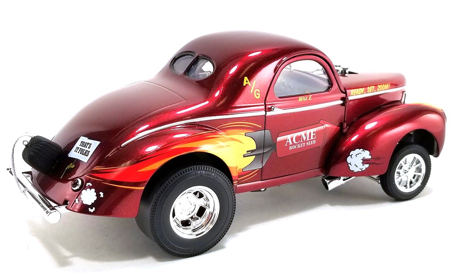 Rocket Gasser *Sled* 1940 red 1:18 Acme Diecast