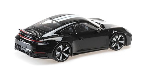 Porsche 911 992 Sport Classic 2022 black 1:18 Minichamps 