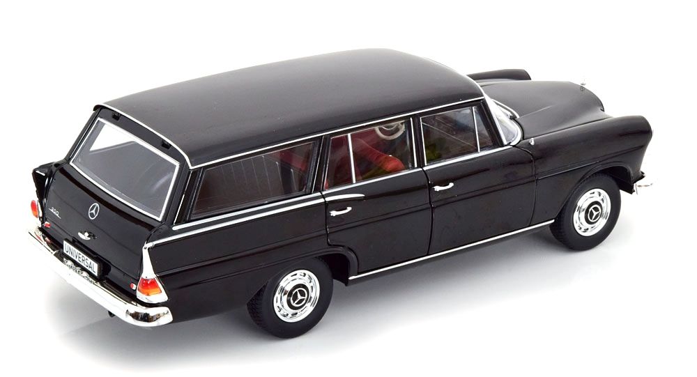 Mercedes-Benz 200 Universal W110 B II 1966 black 1:18 Norev