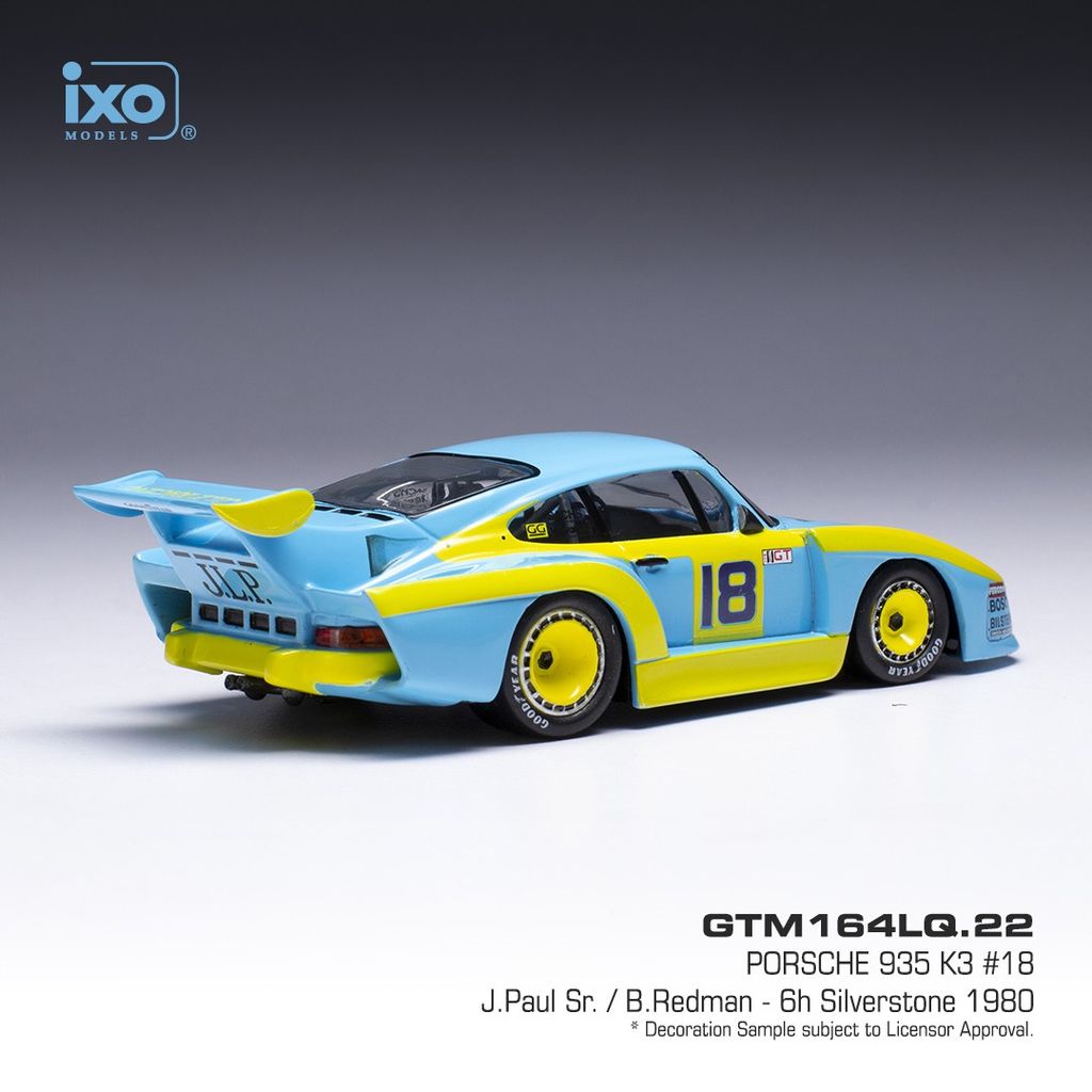 Porsche 935 K3 #18 Paul Sr./Redman 6H Silverstone 1980 1:43 Ixo Models