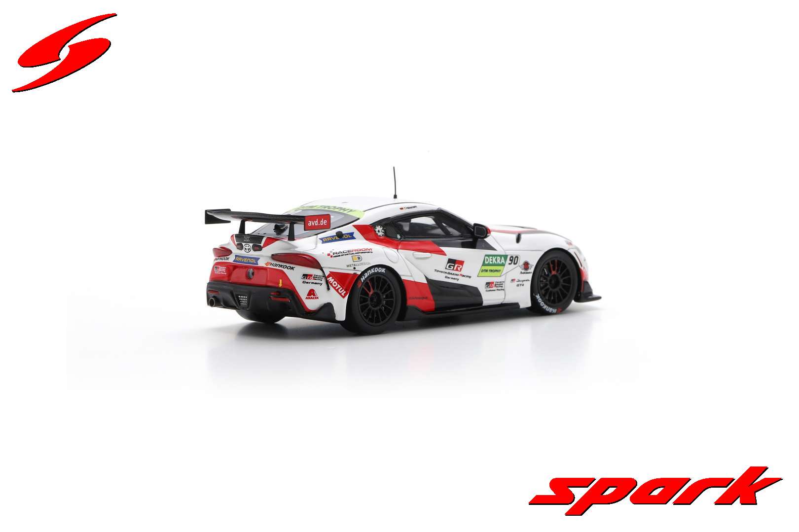Toyota GR Supra GT4 #90 T.Heinemann Toyota Gazoo Racing Europe Champion DTM Trophy 2022 1:43 Spark