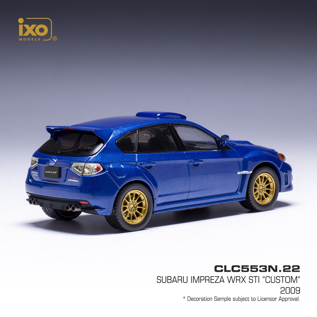 Subaru Impreza WRC Sti 2009 blue 1:43 Ixo Models