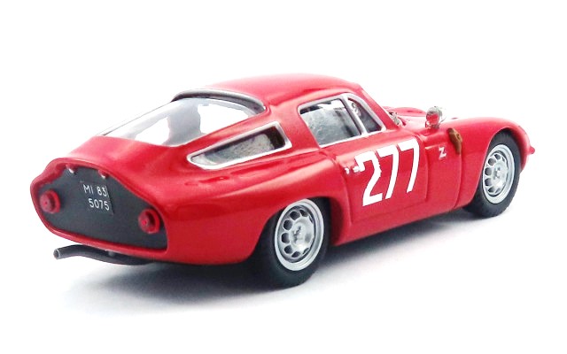 Alfa Romeo TZ1 #277 Bussinello Coppa F.I.S.A. Monza 1963 1:43 Best Model