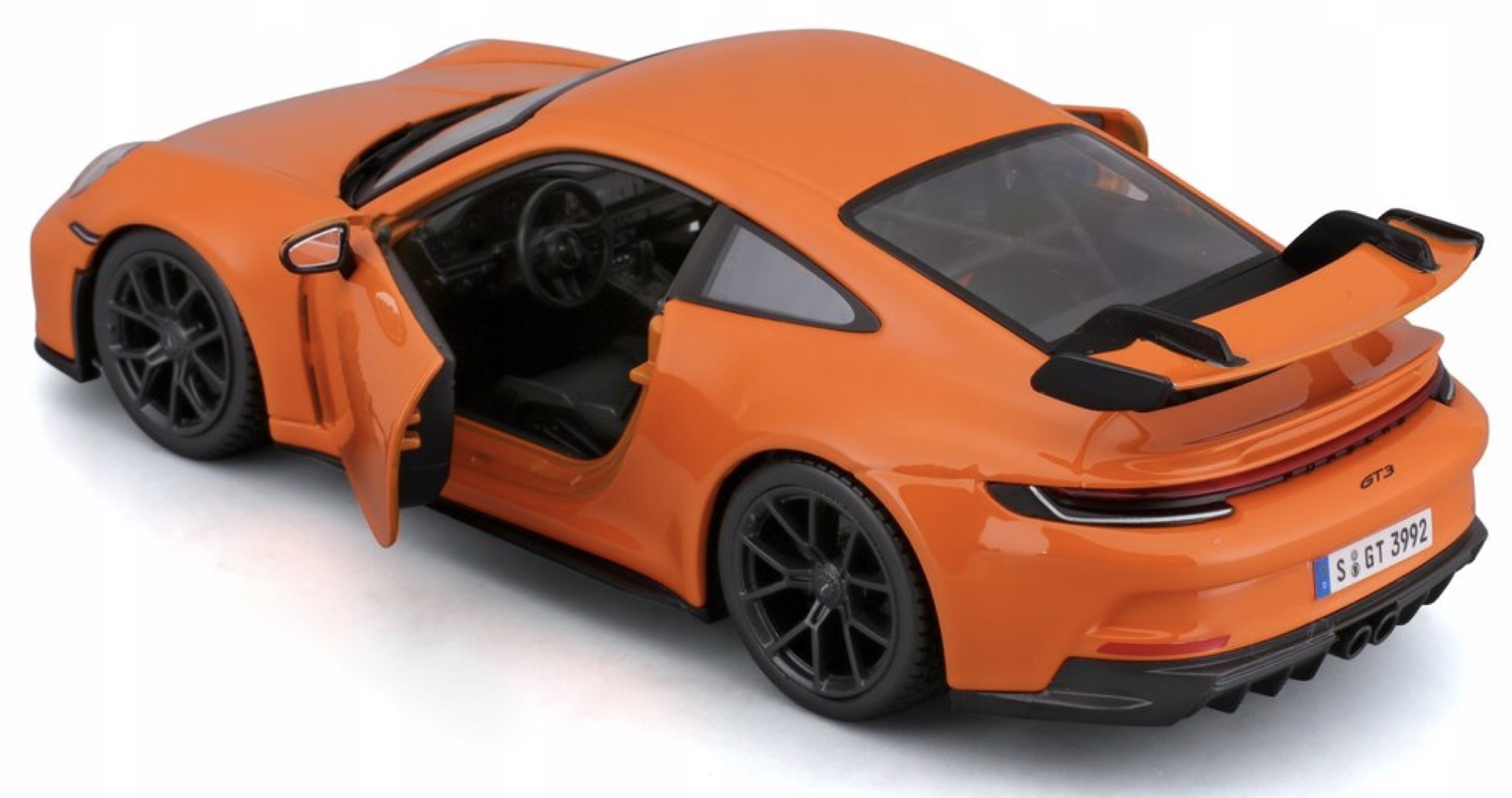 Porsche 911 (992) GT3 2021 orange 1:24 Bburago