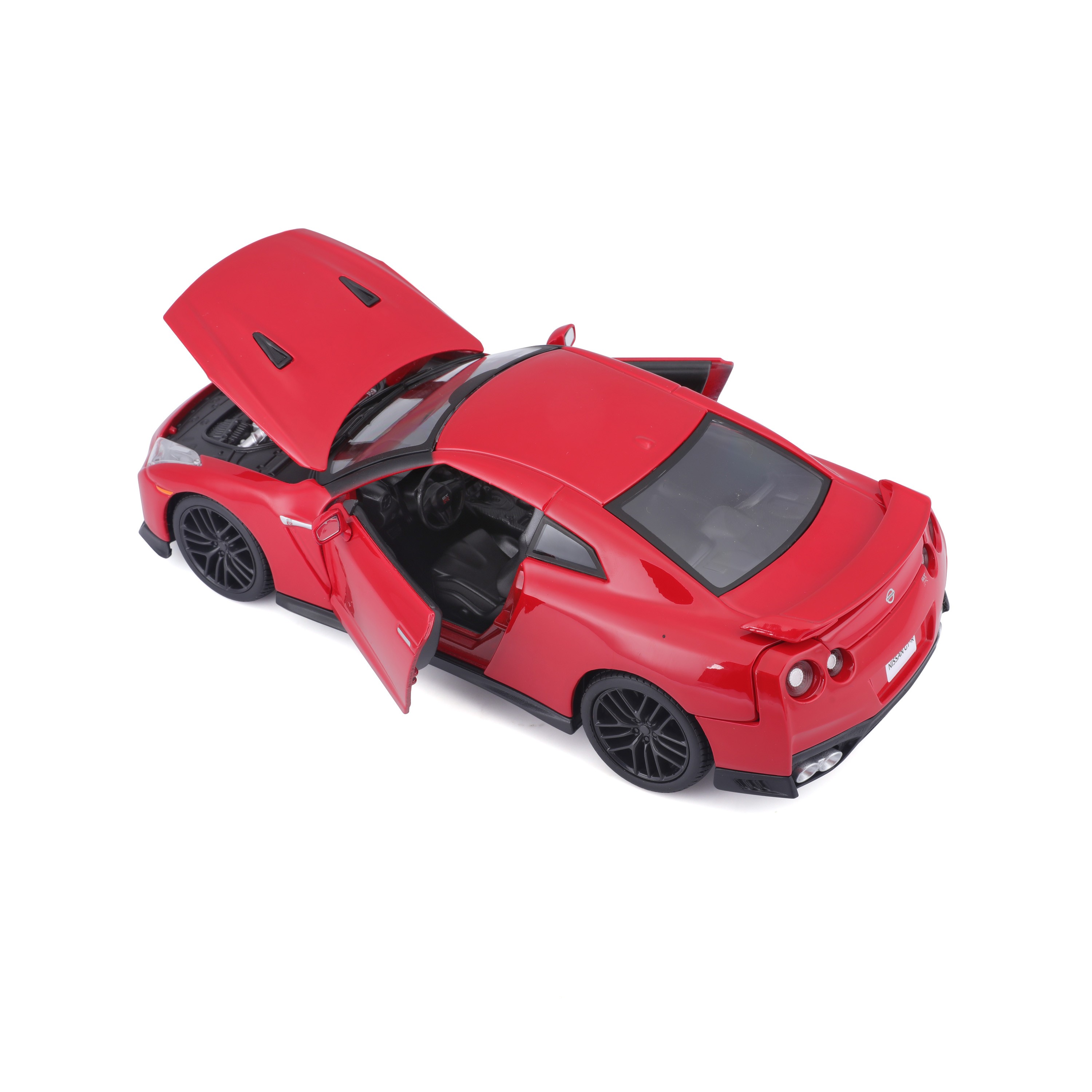 Nissan GT-R 2017 red 1:24 Bburago