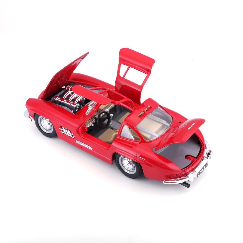Mercedes-Benz 300 SL 1954 red 1:24 Bburago