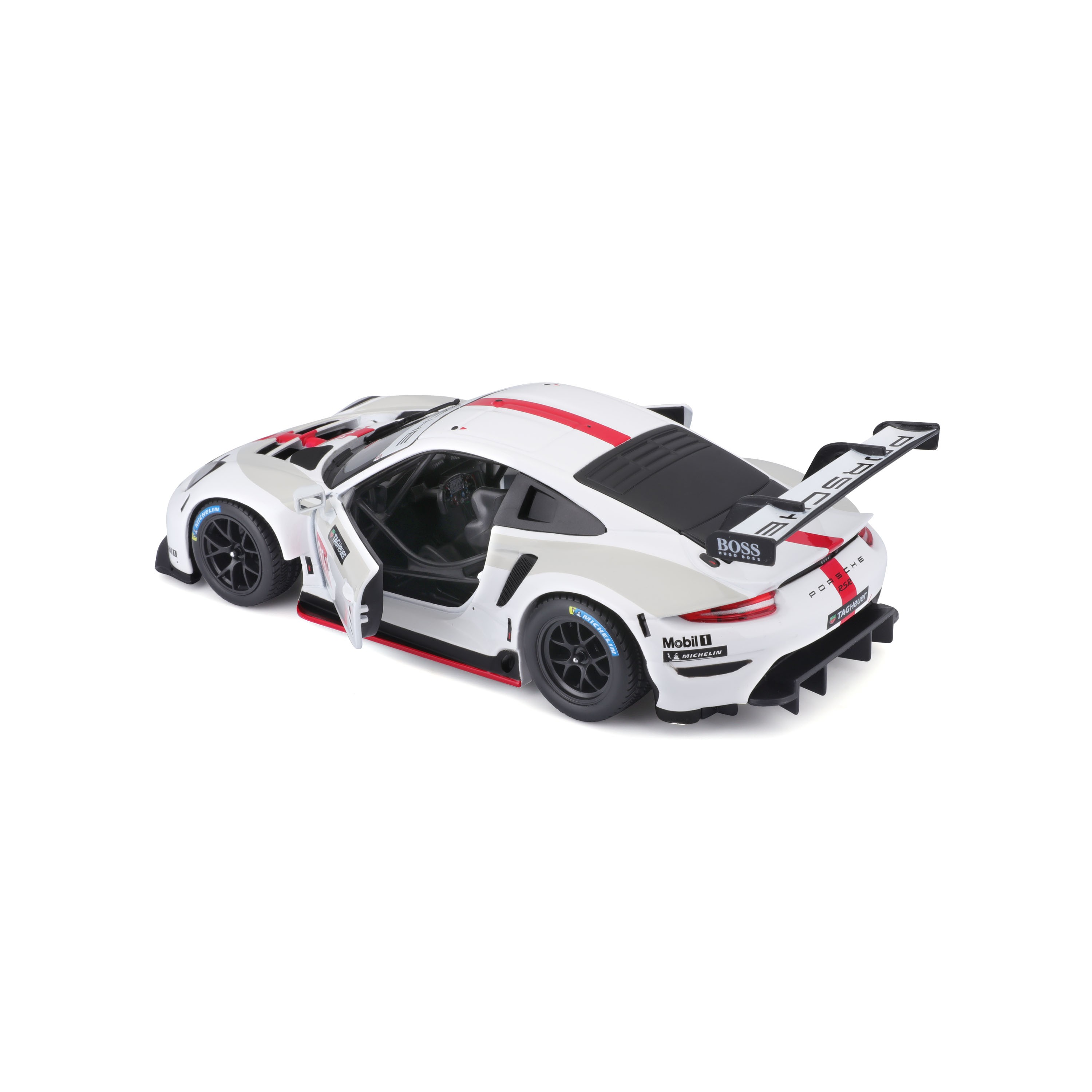 Porsche 911 RSR GT #911 white/red 1:24 Bburago