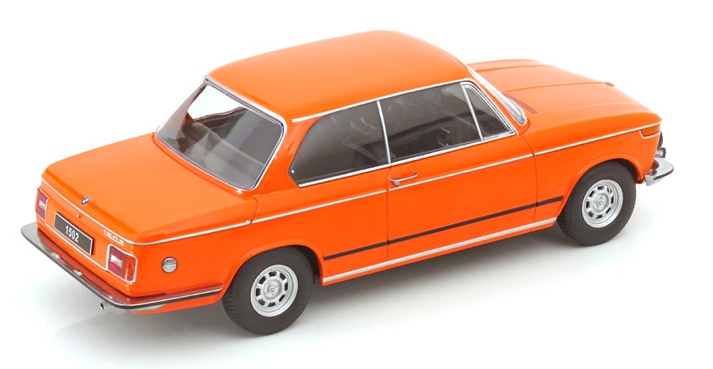 BMW 1502 2.Series 1974 orange 1:18 KK Scale