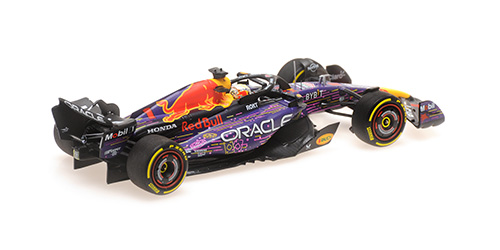 Oracle Red Bull Racing RB19 #1 M.Verstappen Winner Las Vegas GP 2023 1:43 Minichamps