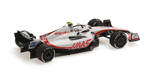 HAAS F1 Team VF-22 #47 M.Schumacher 6th Austrian GP 2022 1:43 Minichamps