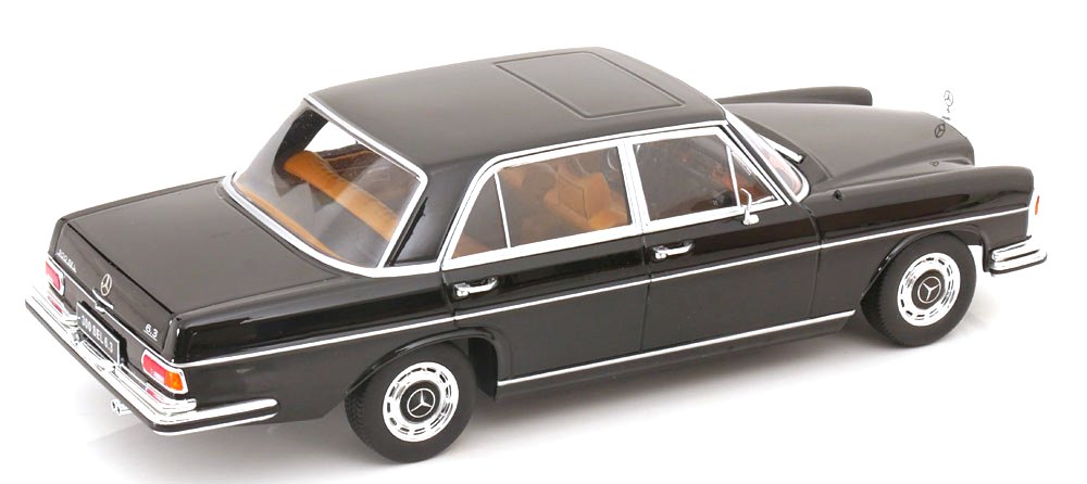 Mercedes-Benz S-Class 300SEL 6.3 W108 1967-1972 black 1:18 KK Scale