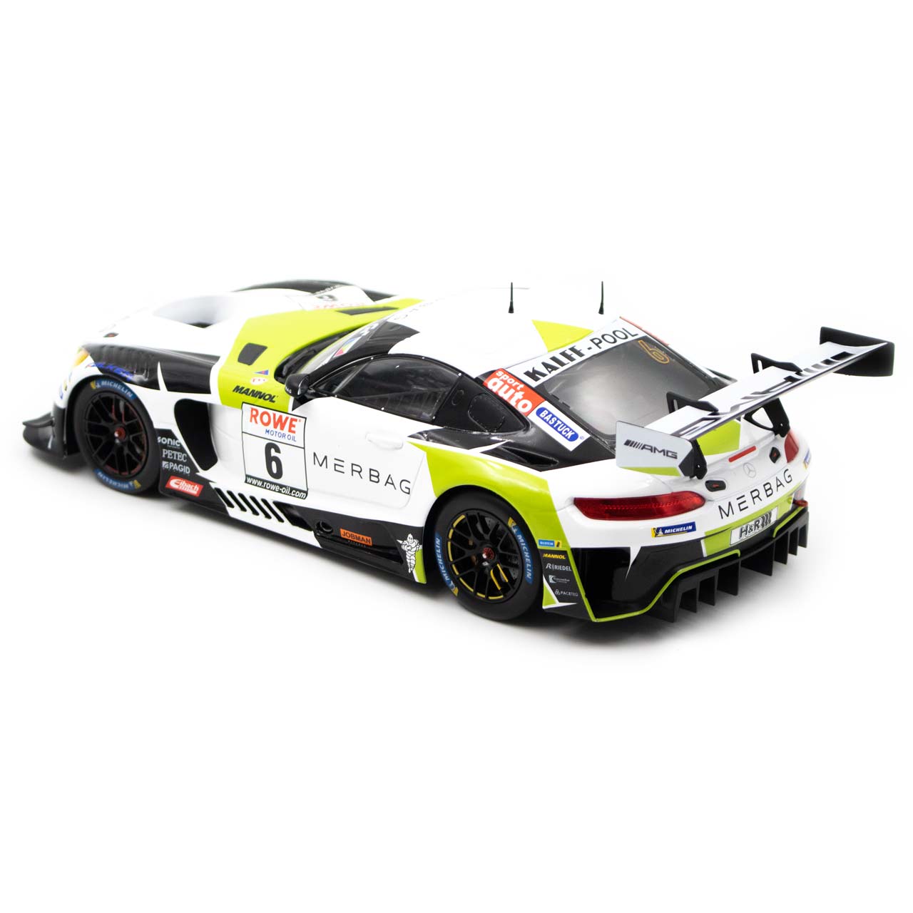 Mercedes-AMG GT3 EVO #6 HRT NLS Nürburgring 2022 1:18 Ixo Models