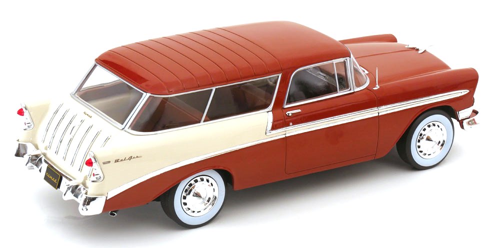 Chevrolet Bel Air Nomad SW Station Wagon Custom 1956 brown/cream 1:18 KK Scale