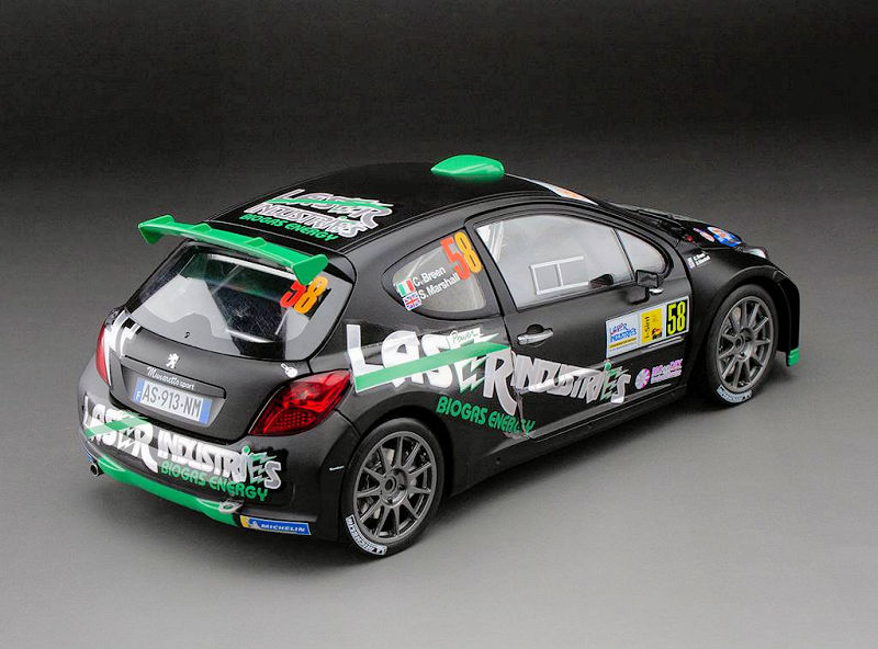 Peugeot 207 S2000 #58 Monza Rally Show 2013 1:18 Sun Star