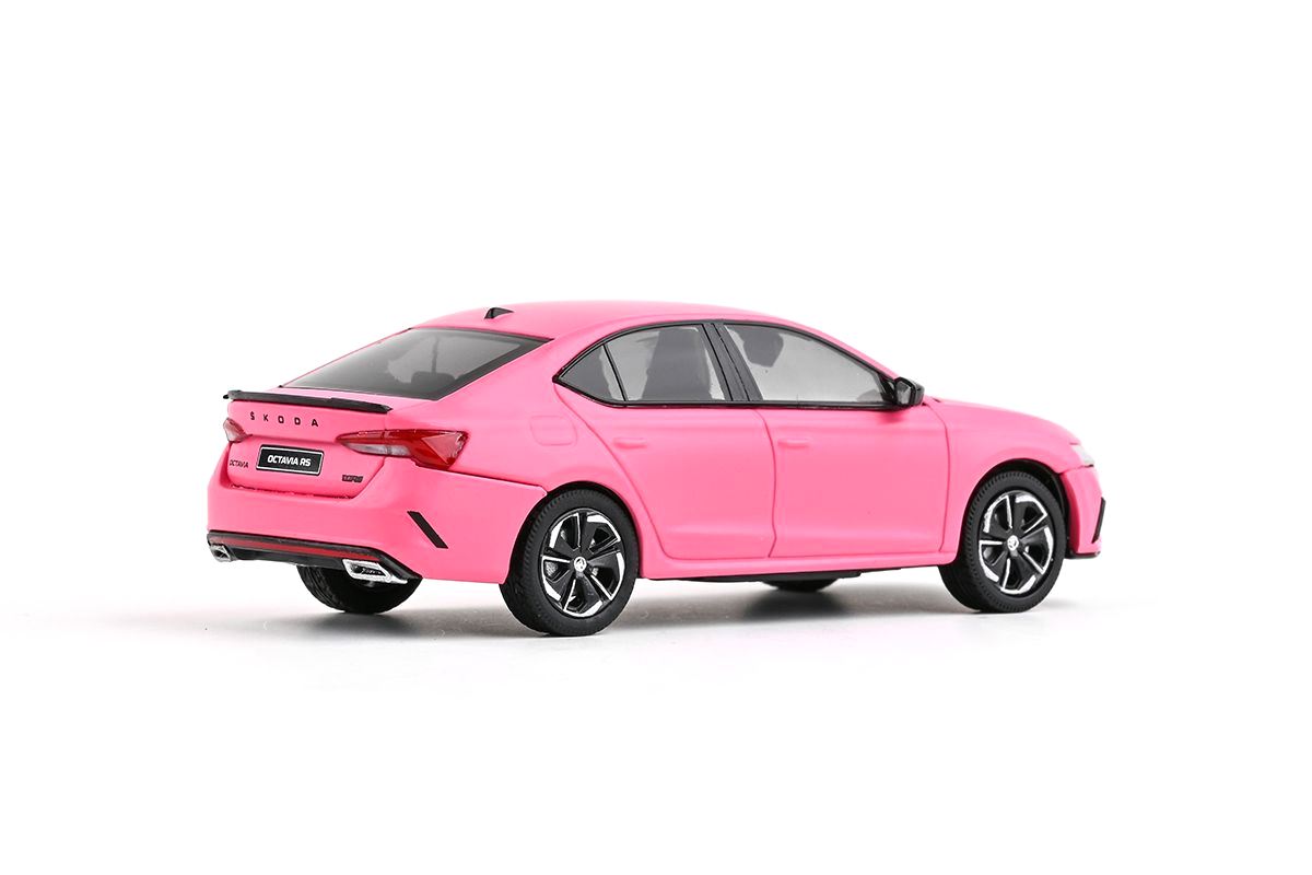 Škoda Octavia IV RS 2020 růžová 1:43 Abrex