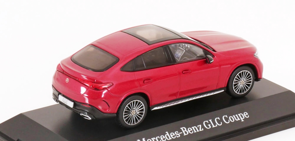 Mercedes-Benz GLC Coupe C254 patagonien red metallic 1:43 iScale
