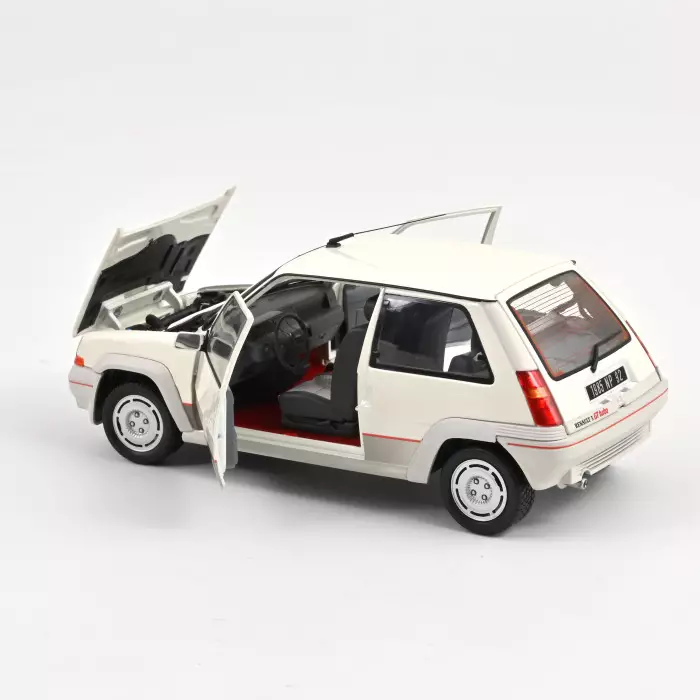Renault Supercinq GT Turbo PH I 1985 pearl white 1:18 Norev