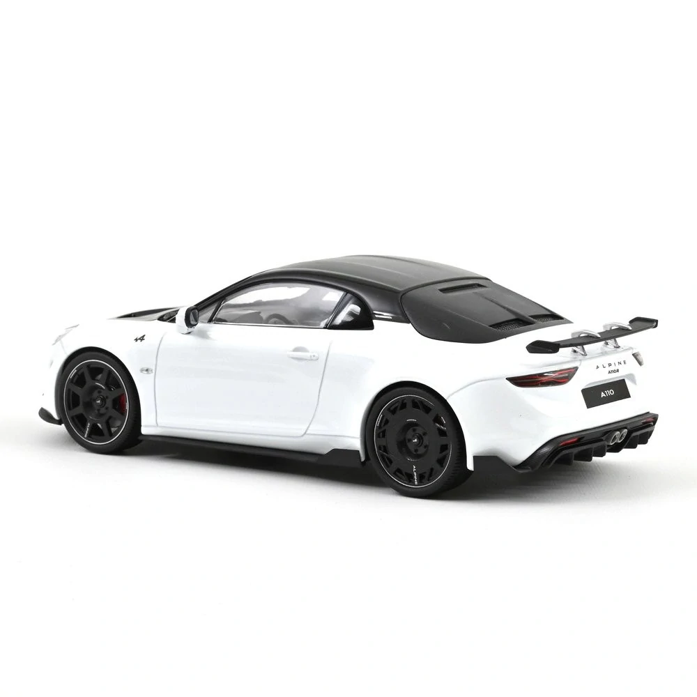 Alpine A110 R 2024 iridescent white 1:18 Norev