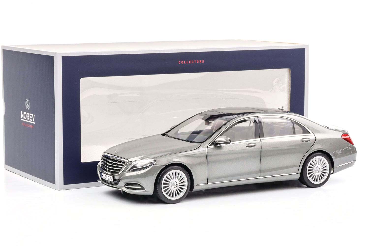 Mercedes-Benz S Klasse 2013 Iridium Silver 1:18 Norev
