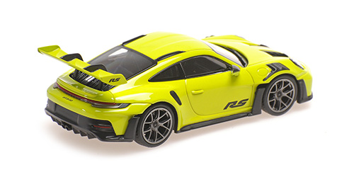 Porsche 911 992 GT3RS 2023 acid green/black wheels 1:43 Minichamps
