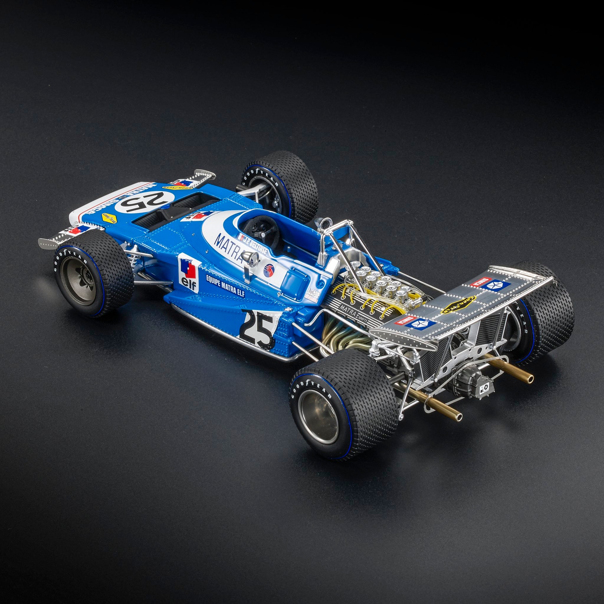 Matra Simca F1 MS120 #25 J.-P.Beltoise 3rd Belgium GP 1970 1:18 GP Replicas