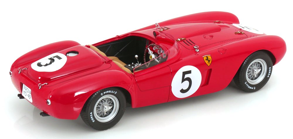 Ferrari 375 Plus 5.0L V12 Spider Team Scuderia Ferrari #5 L.Rosier/R.Manzon 24H Le Mans 1954 1:18 KK Scale