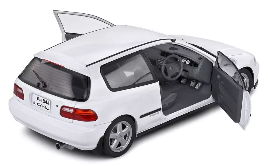 Honda Civic EG6 SIR II 1991 white 1:18 Solido